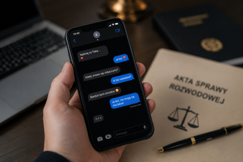 „SMS-y jako dowód zdrady w sprawie rozwodowej”