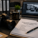 Jakie dowody może zebrać prywatny detektyw – raport, aparat fotograficzny i analiza materiałów.