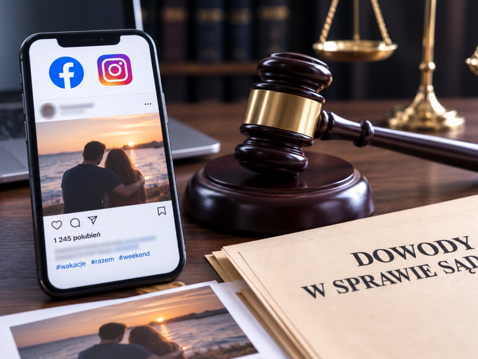 Zdjęcia z Facebooka i Instagrama jako dowód w sądzie
