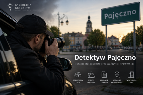 Obserwacja detektywistyczna w Pajęcznie